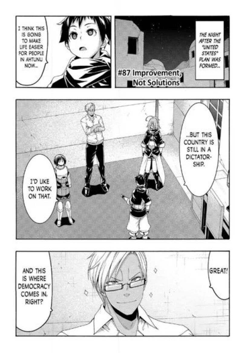 100 Man No Inochi No Ue Ni Ore Wa Tatte Iru Chapter 87 Page 1