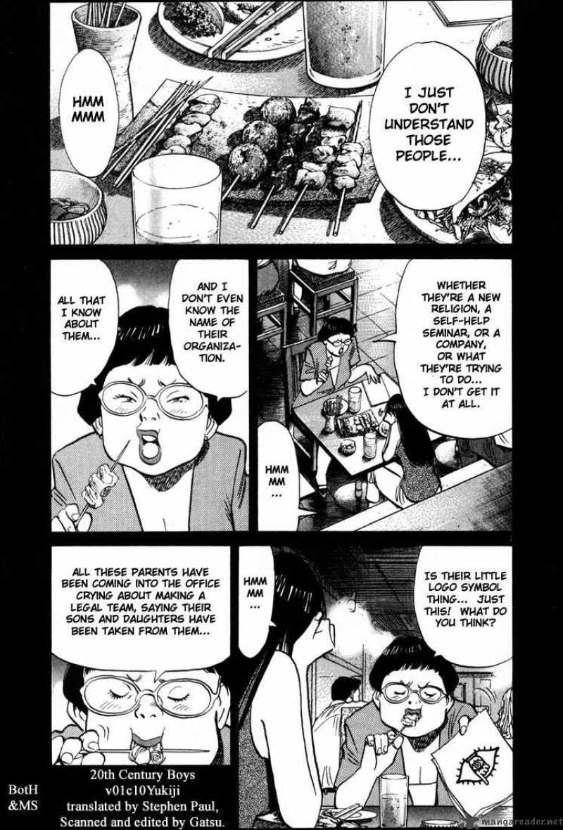 20th Century Boys Chapter 10 Page 1