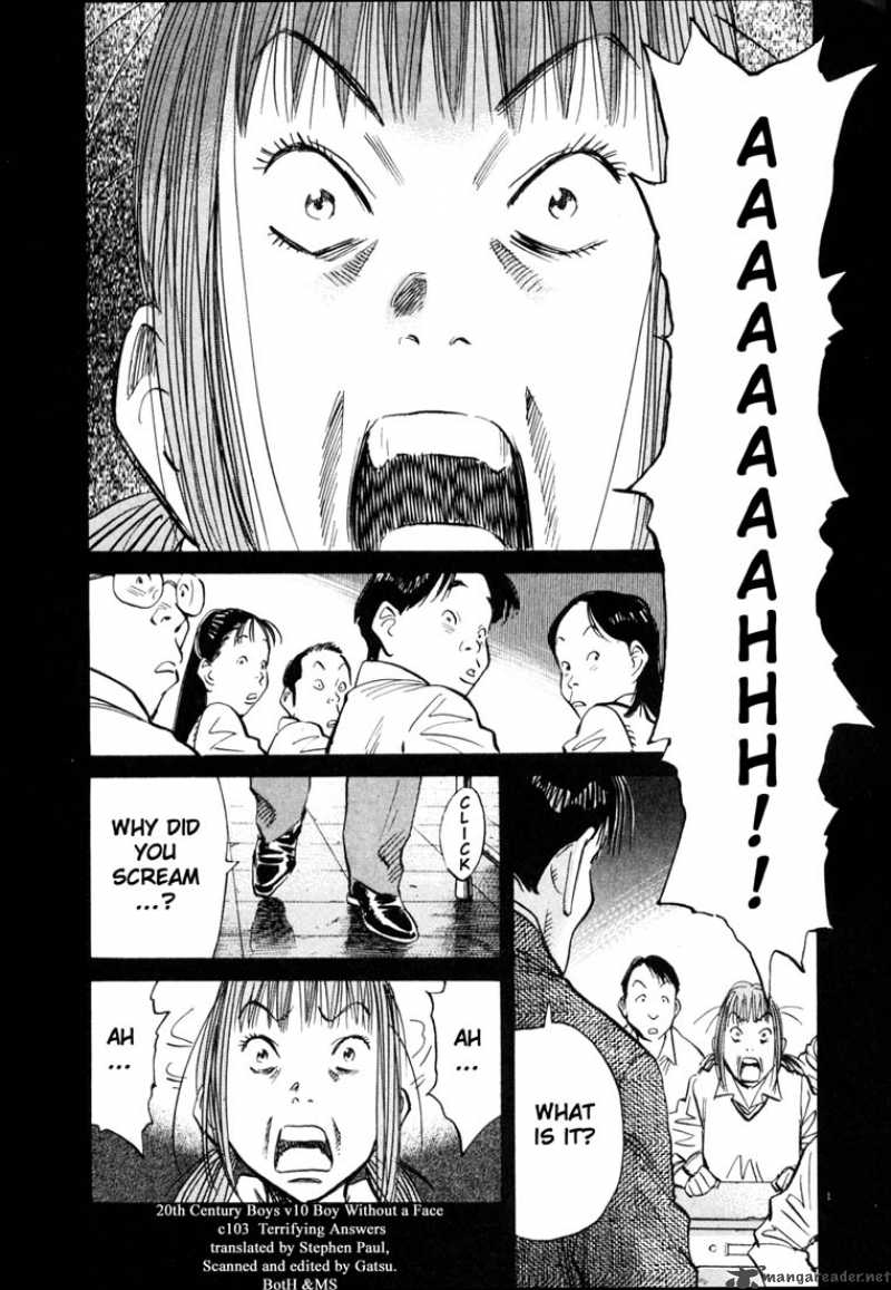 20th Century Boys Chapter 103 Page 1