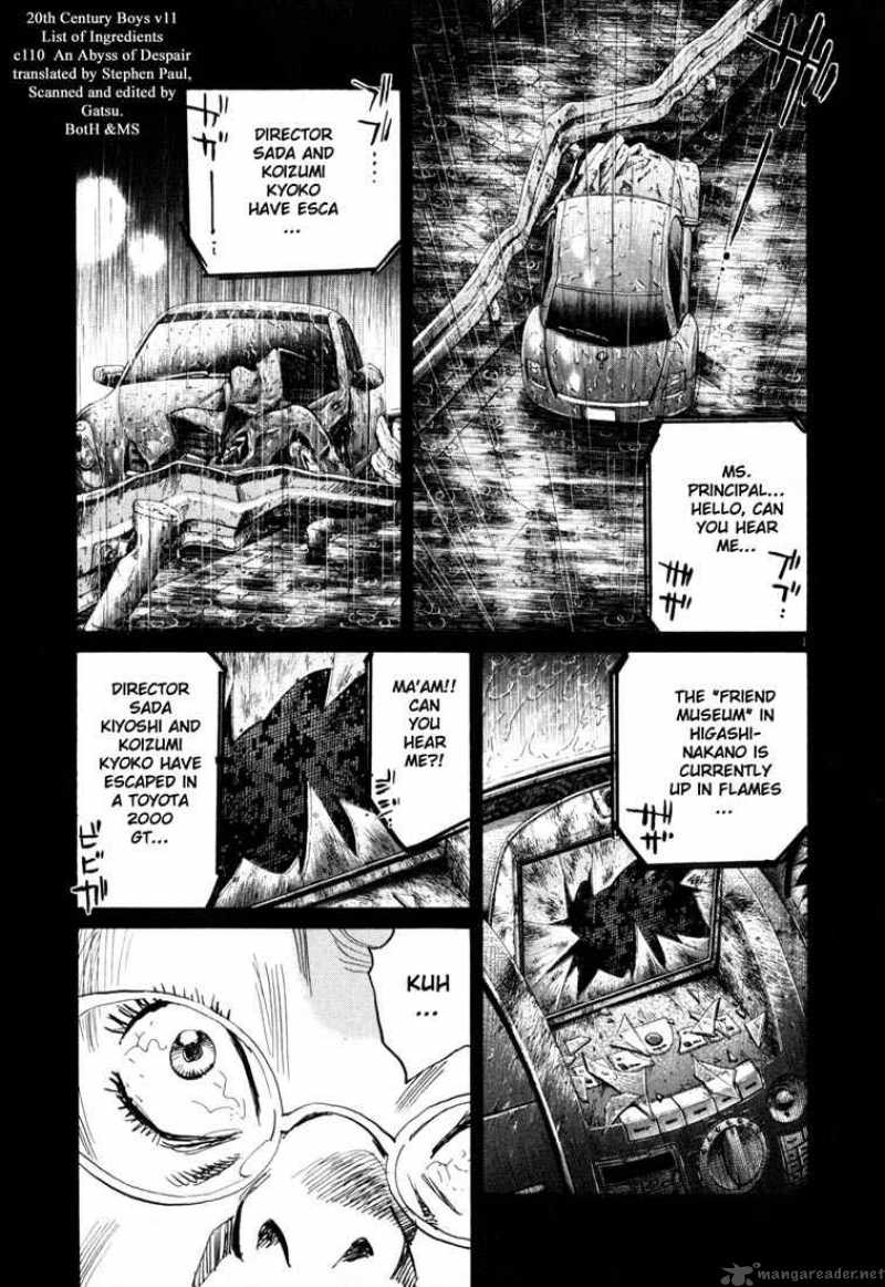 20th Century Boys Chapter 110 Page 4