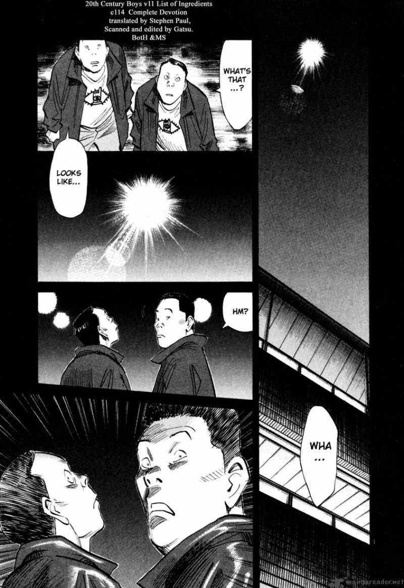 20th Century Boys Chapter 115 Page 1