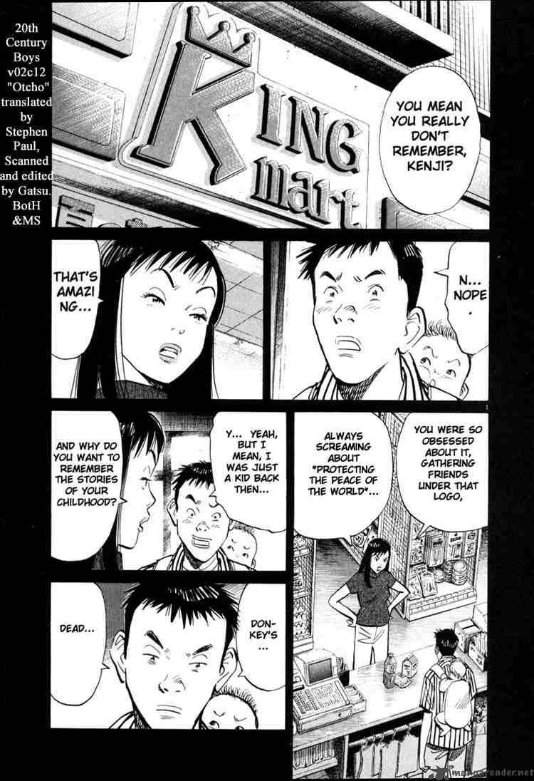 20th Century Boys Chapter 12 Page 1