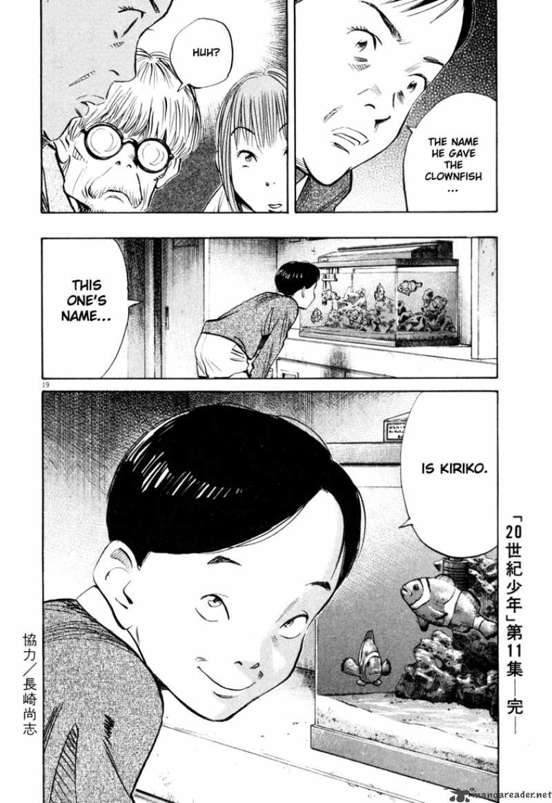 20th Century Boys Chapter 121 Page 20