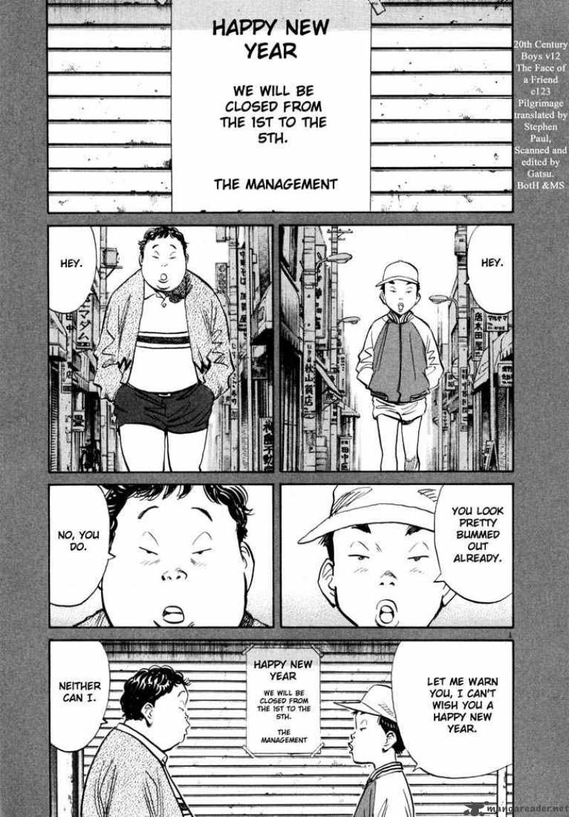 20th Century Boys Chapter 123 Page 1