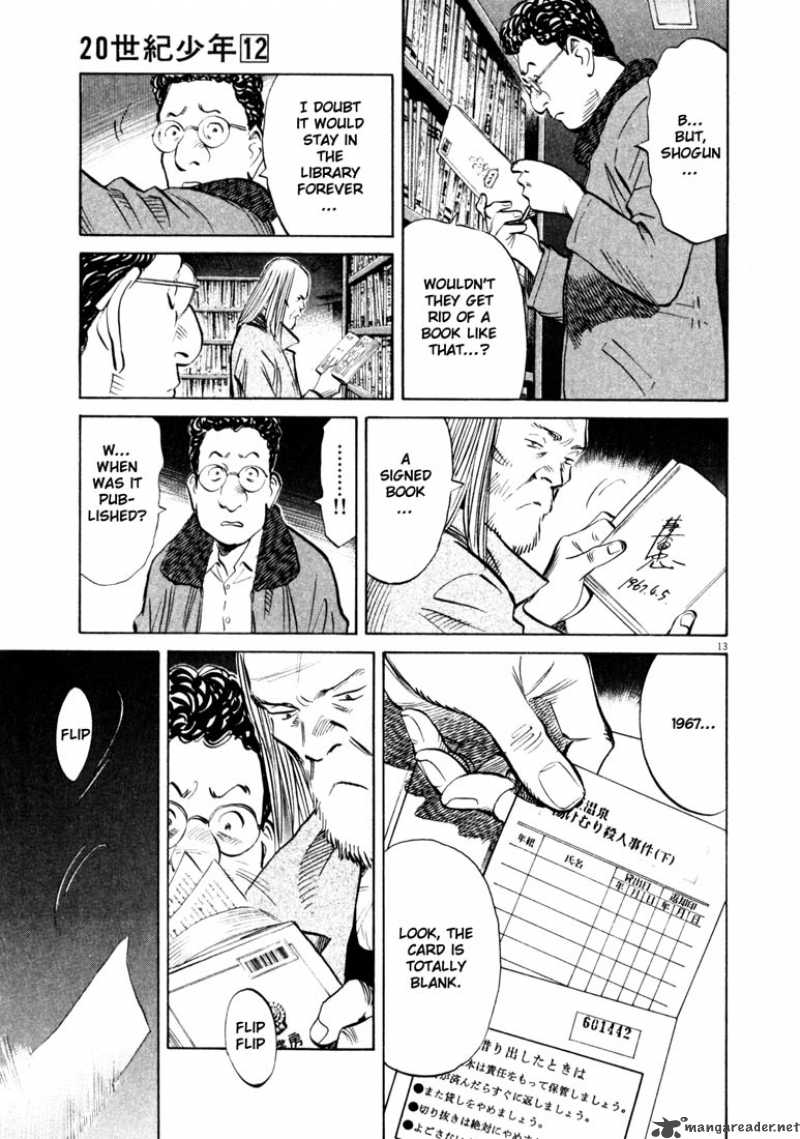 20th Century Boys Chapter 126 Page 13