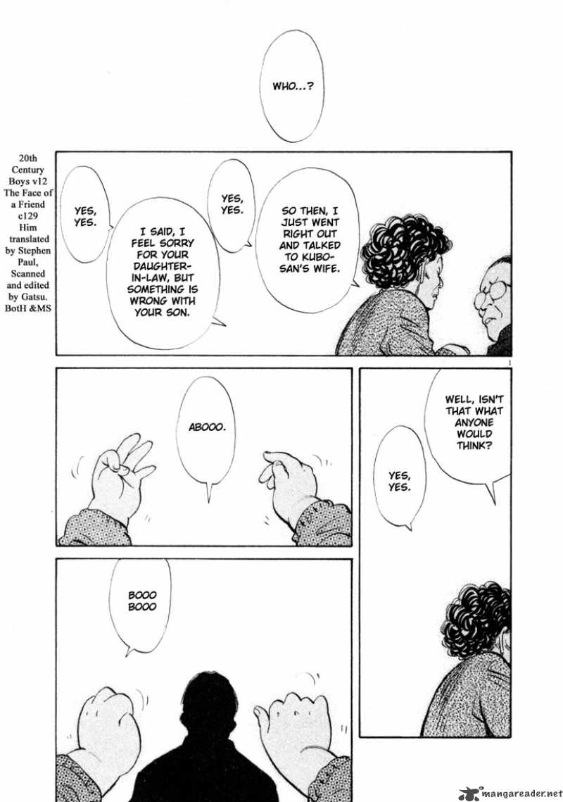 20th Century Boys Chapter 129 Page 1