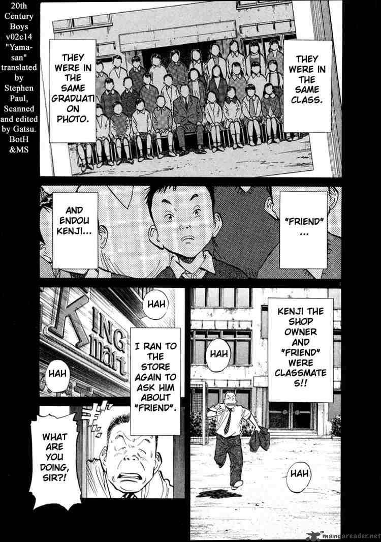 20th Century Boys Chapter 14 Page 1