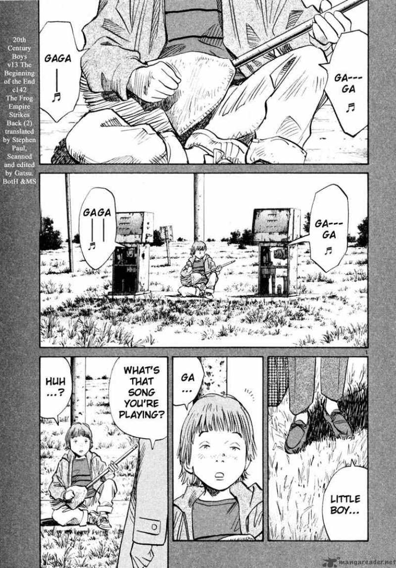 20th Century Boys Chapter 142 Page 1