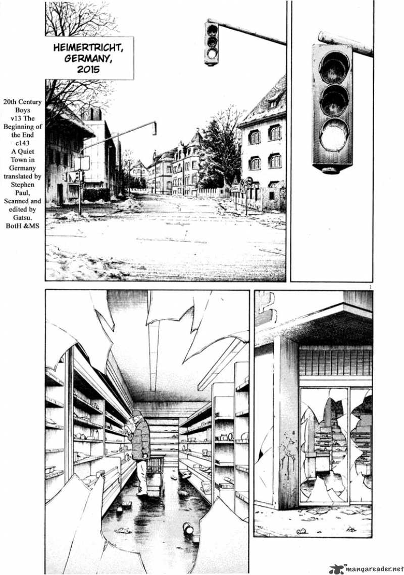 20th Century Boys Chapter 143 Page 1