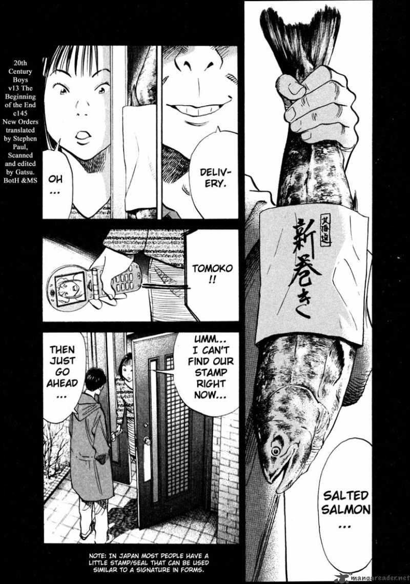 20th Century Boys Chapter 145 Page 1