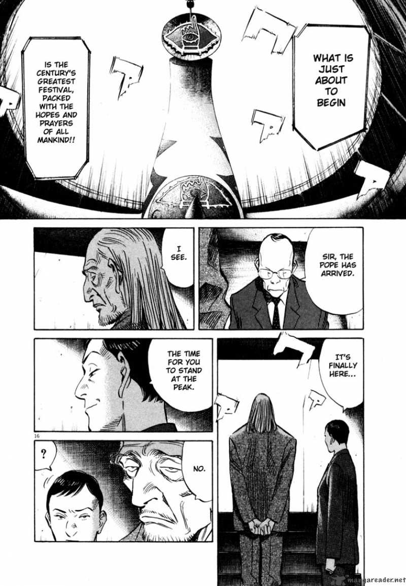 20th Century Boys Chapter 167 Page 16