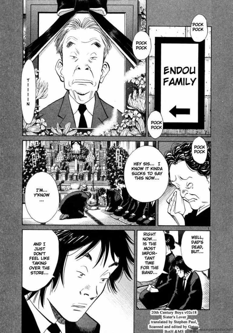 20th Century Boys Chapter 18 Page 1