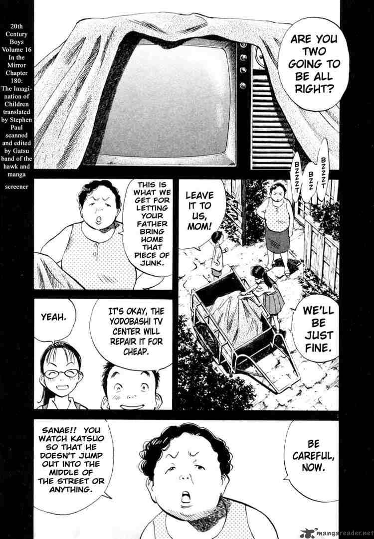 20th Century Boys Chapter 180 Page 1