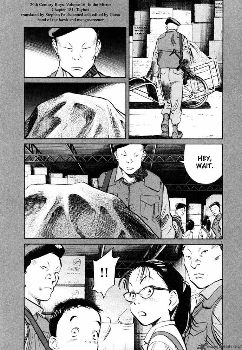 20th Century Boys Chapter 181 Page 1
