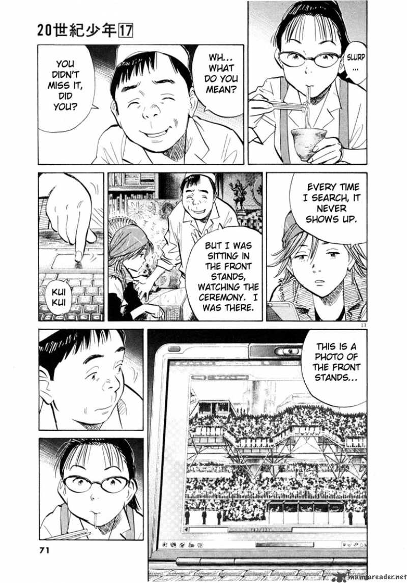 20th Century Boys Chapter 185 Page 13