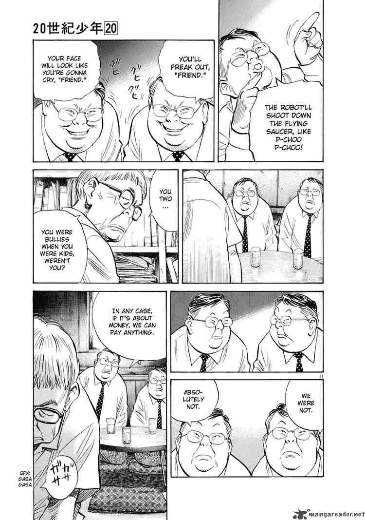 20th Century Boys Chapter 224 Page 11