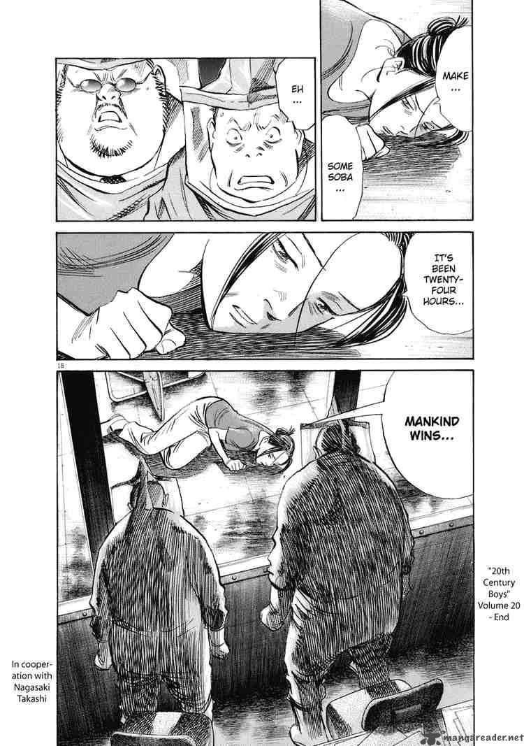 20th Century Boys Chapter 225 Page 18