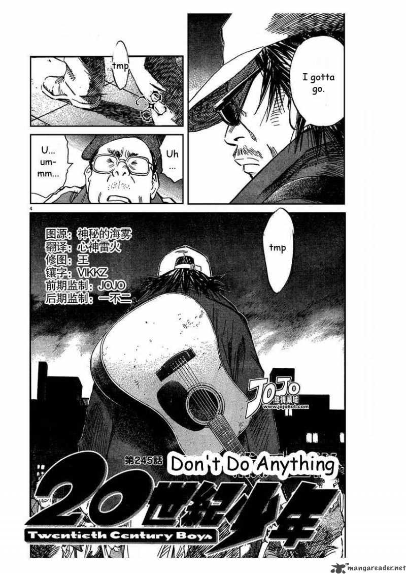 20th Century Boys Chapter 238 Page 4