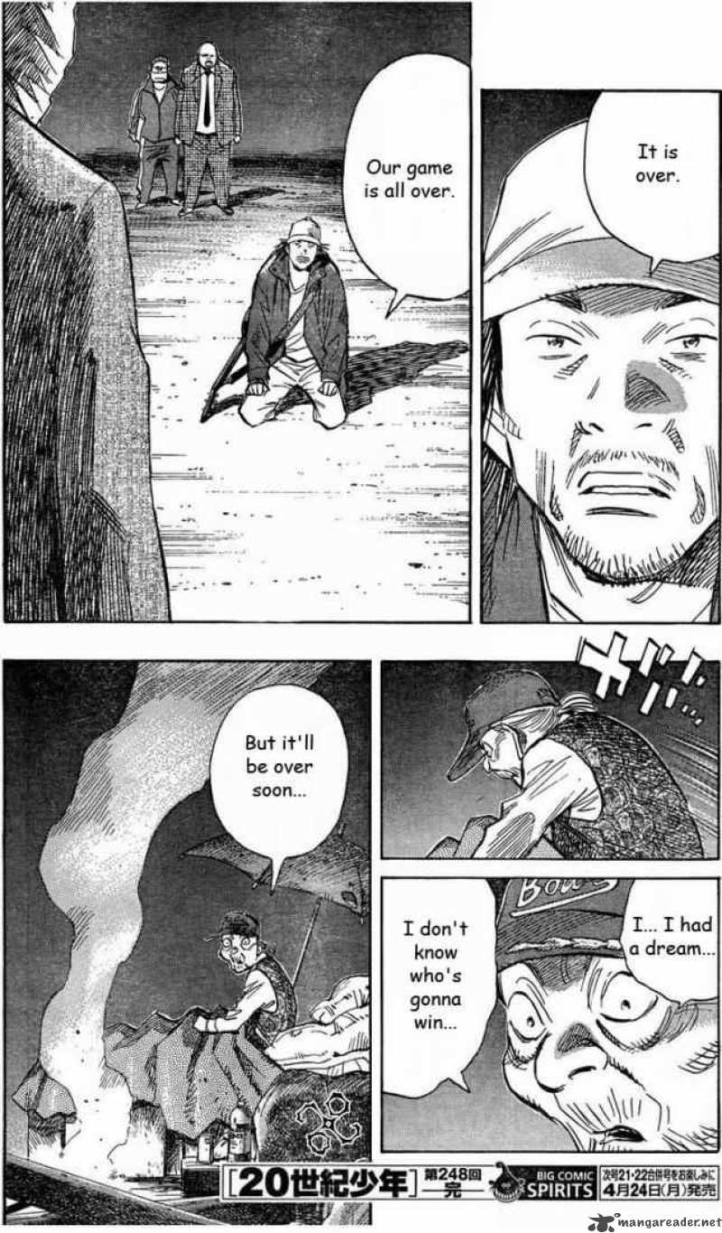 20th Century Boys Chapter 241 Page 20