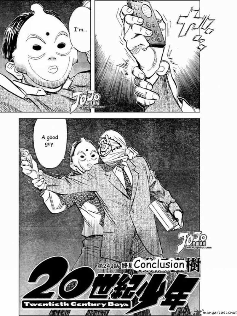 20th Century Boys Chapter 242 Page 3