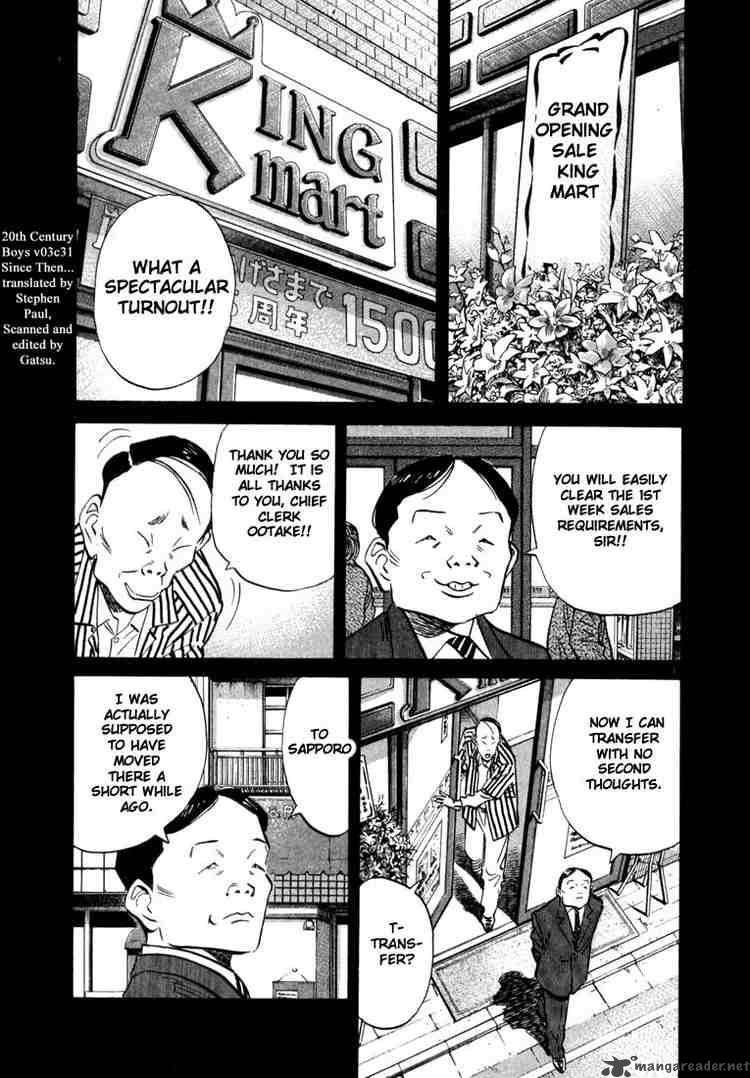 20th Century Boys Chapter 31 Page 1