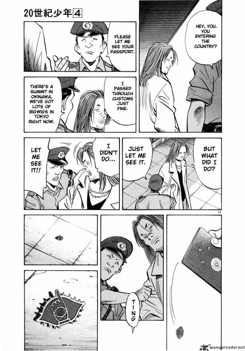 20th Century Boys Chapter 39 Page 13