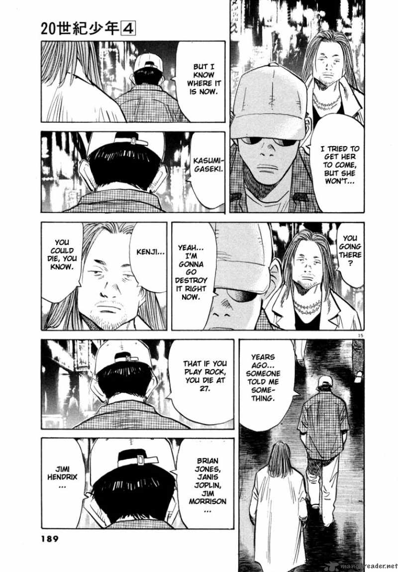 20th Century Boys Chapter 42 Page 15