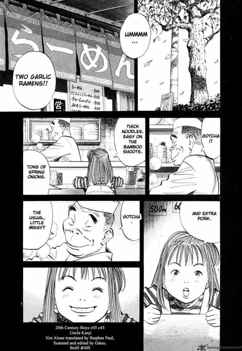 20th Century Boys Chapter 46 Page 1