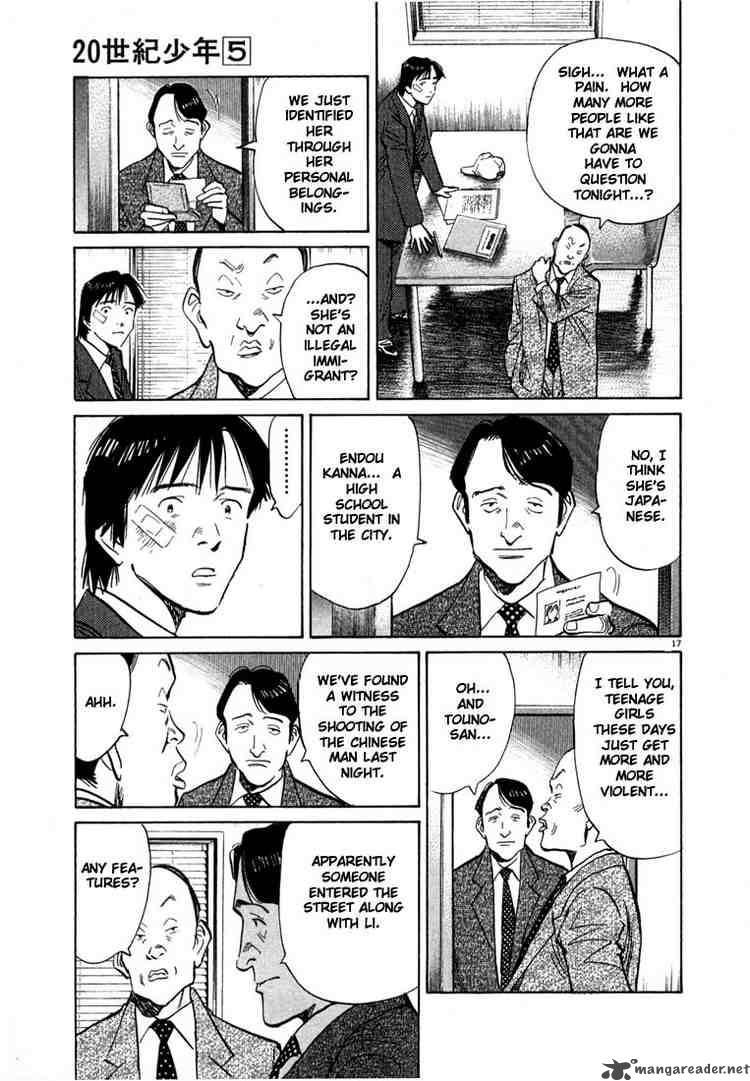 20th Century Boys Chapter 52 Page 17