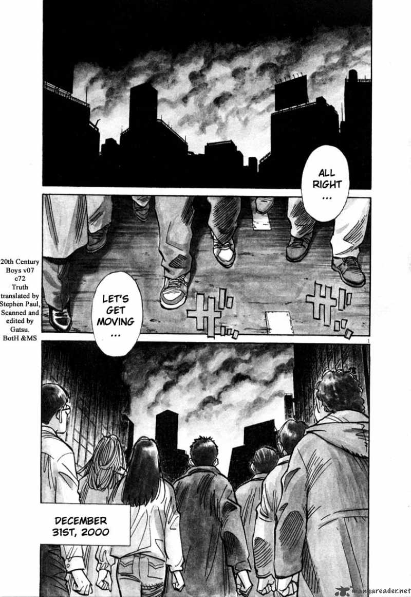 20th Century Boys Chapter 72 Page 1