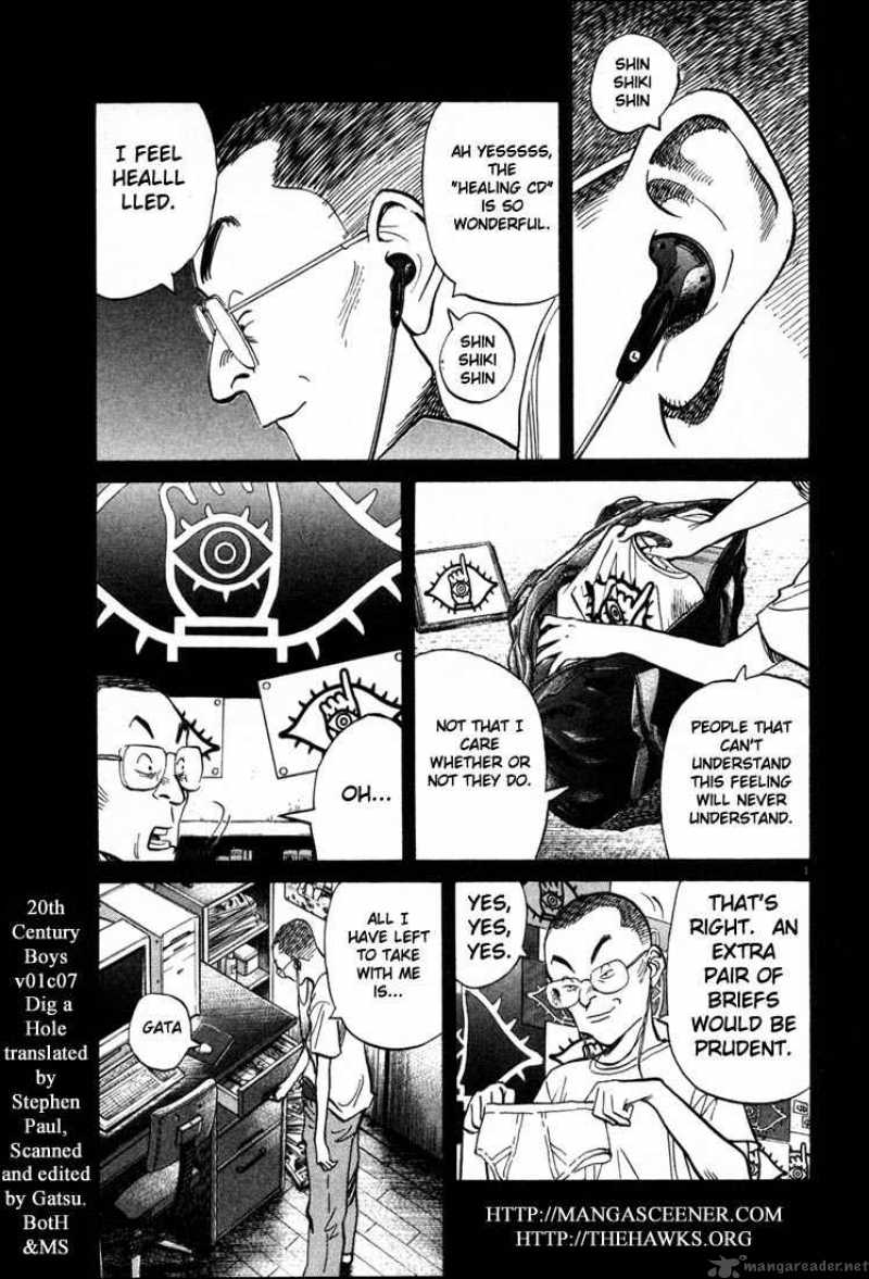 20th Century Boys Chapter 8 Page 1
