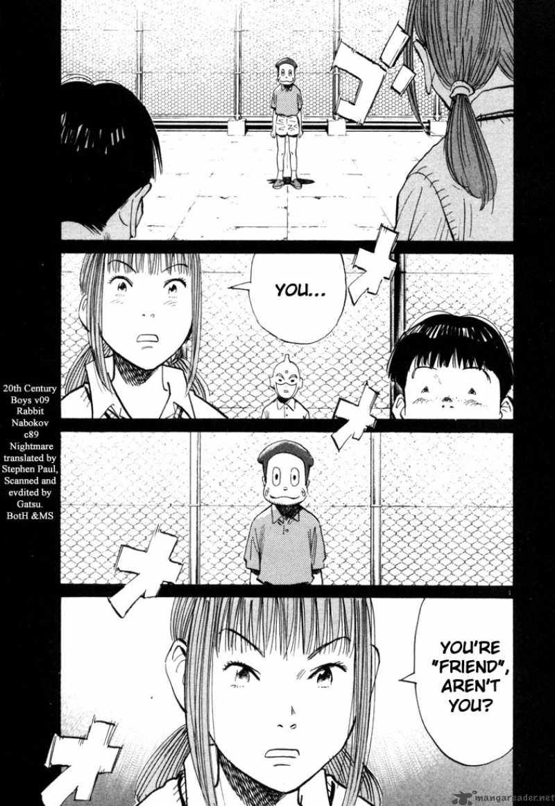 20th Century Boys Chapter 89 Page 1