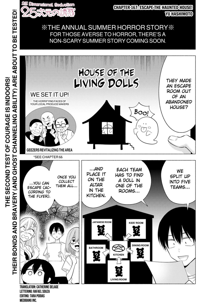 25 Jigen No Yuuwaku Chapter 167 Page 1