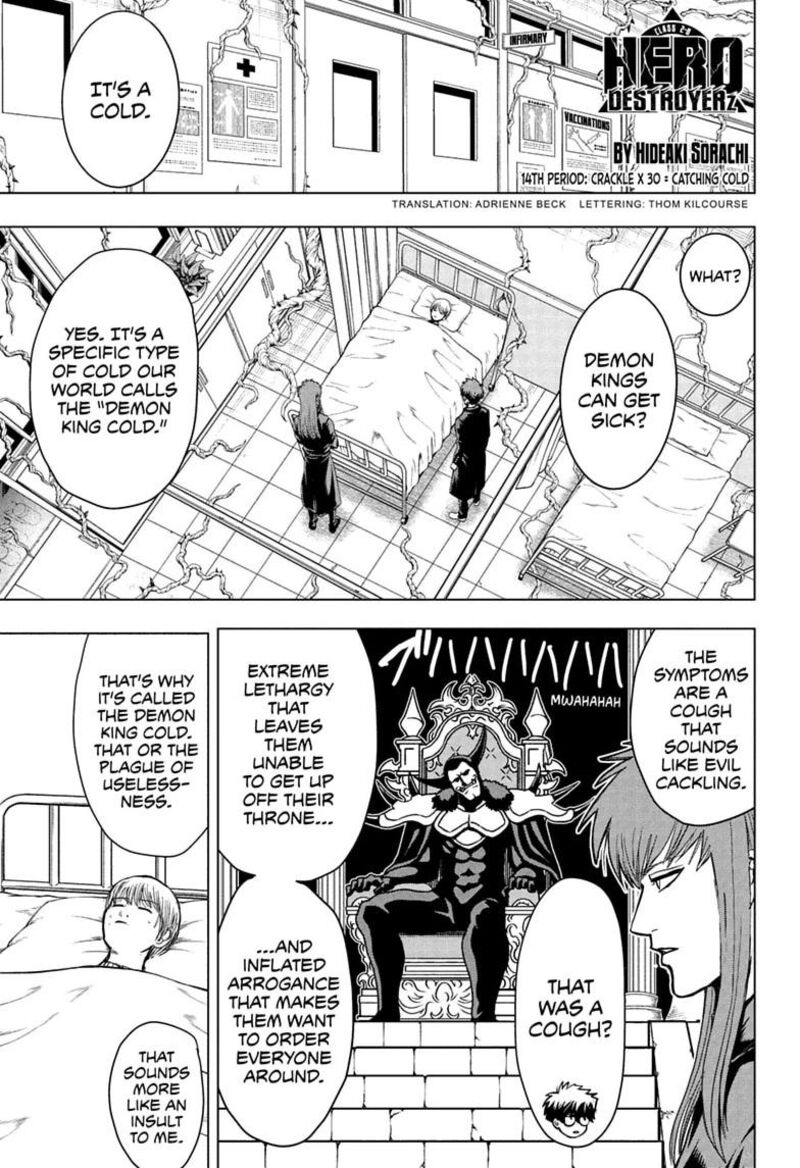 2 Nen B Gumi Yuusha Destroyers Chapter 14 Page 3