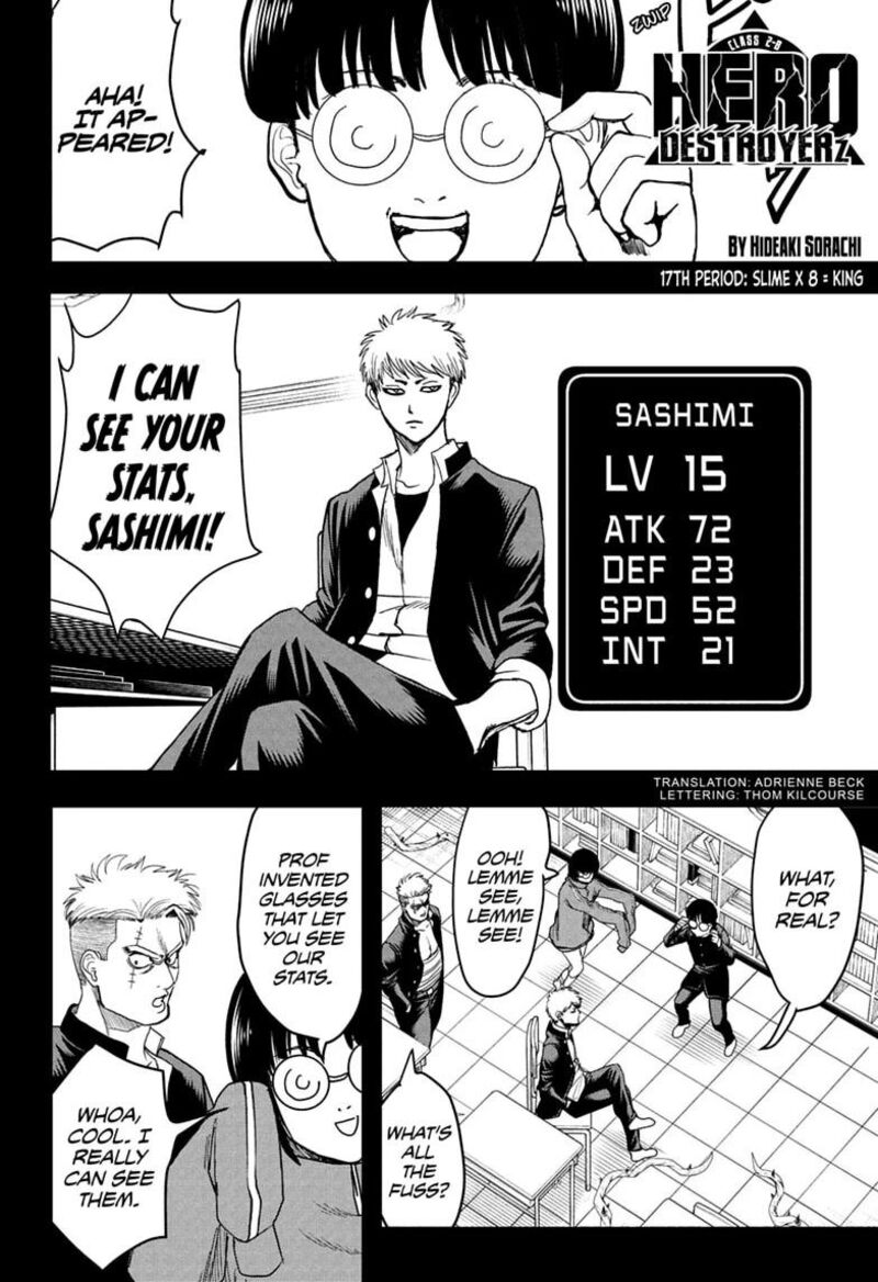 2 Nen B Gumi Yuusha Destroyers Chapter 17 Page 2