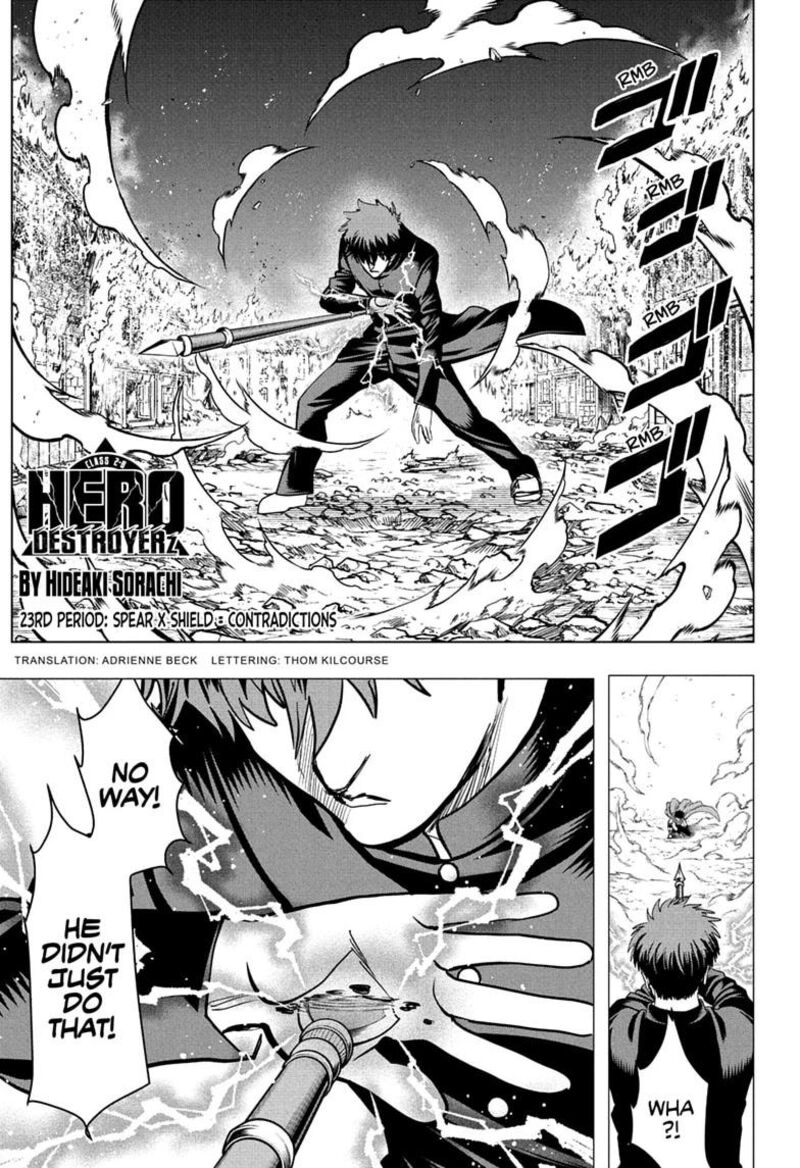 2 Nen B Gumi Yuusha Destroyers Chapter 23 Page 5