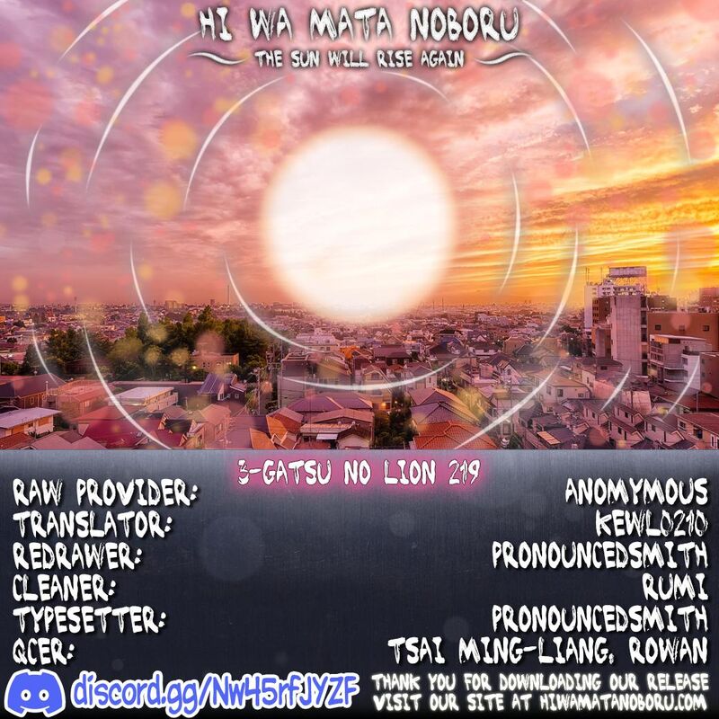 3 Gatsu No Lion Chapter 219 Page 10