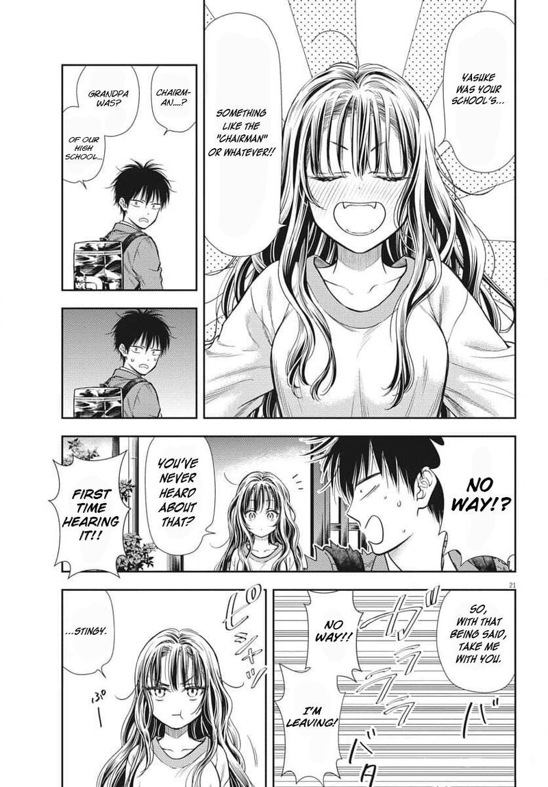 7 Dai Tatarimasu Node Hayaku Kekkon Shitekudasai Chapter 2 Page 22