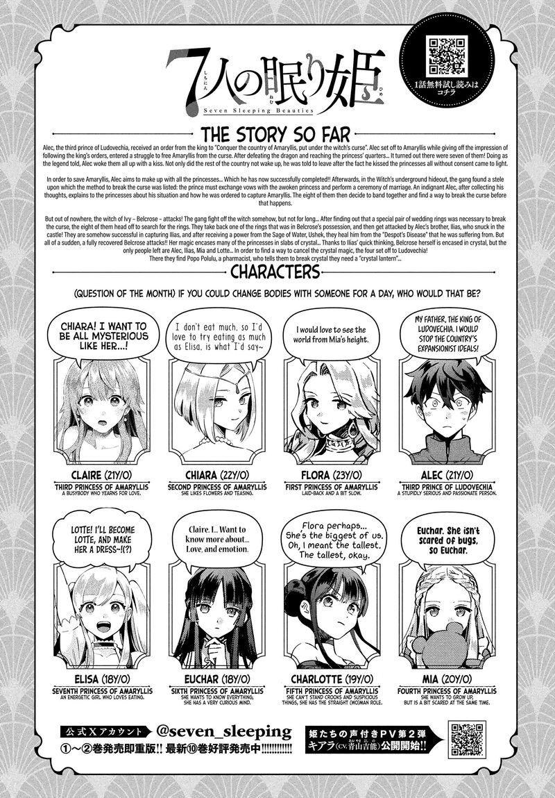 7 Nin No Nemuri Hime Chapter 102 Page 1
