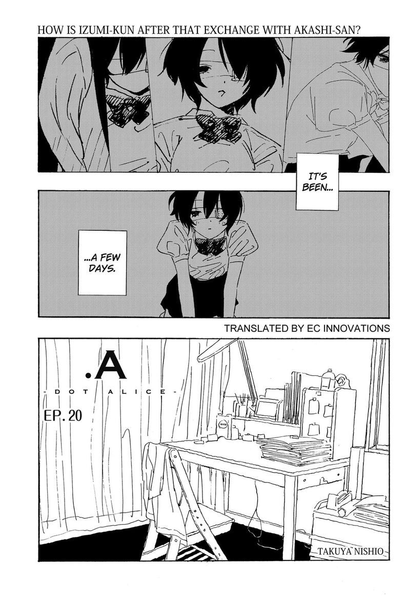 A Dot Alice Chapter 20 Page 1