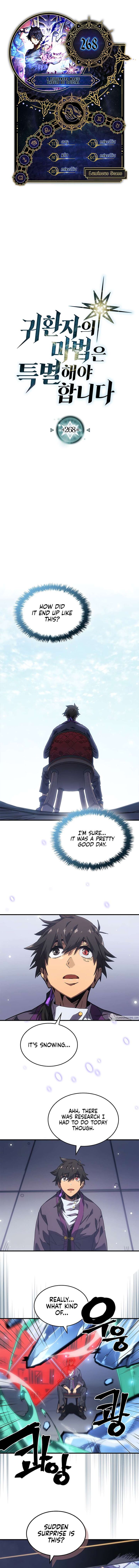 A Returners Magic Should Be Special Chapter 268 Page 1