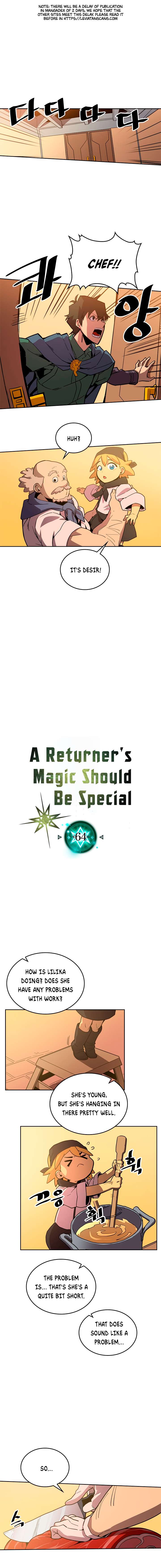 A Returners Magic Should Be Special Chapter 64 Page 1