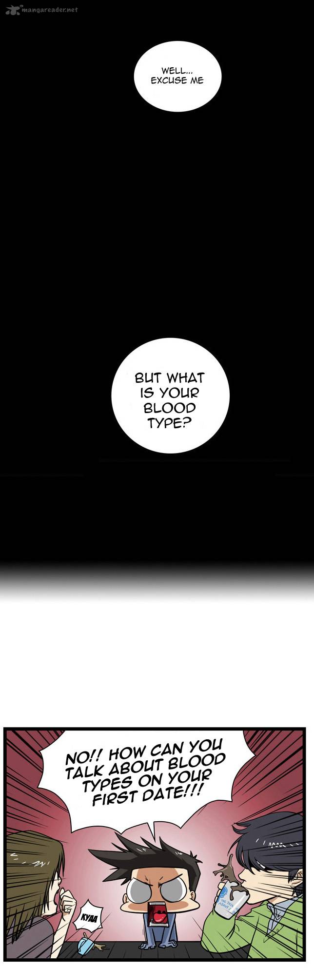 A Simple Thinking About Blood Types Chapter 1 Page 3
