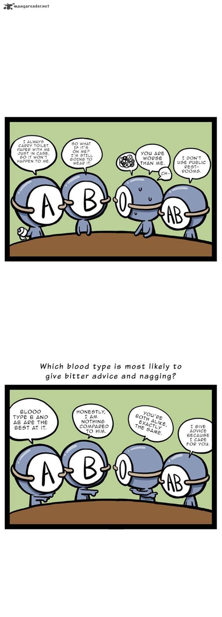 A Simple Thinking About Blood Types Chapter 15 Page 3