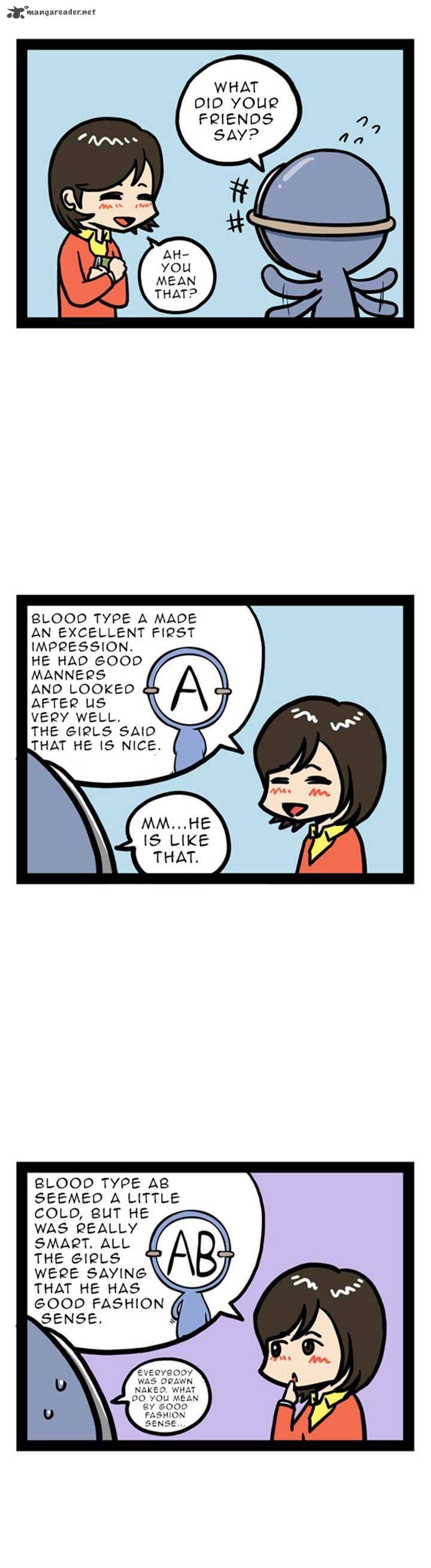 A Simple Thinking About Blood Types Chapter 15 Page 6