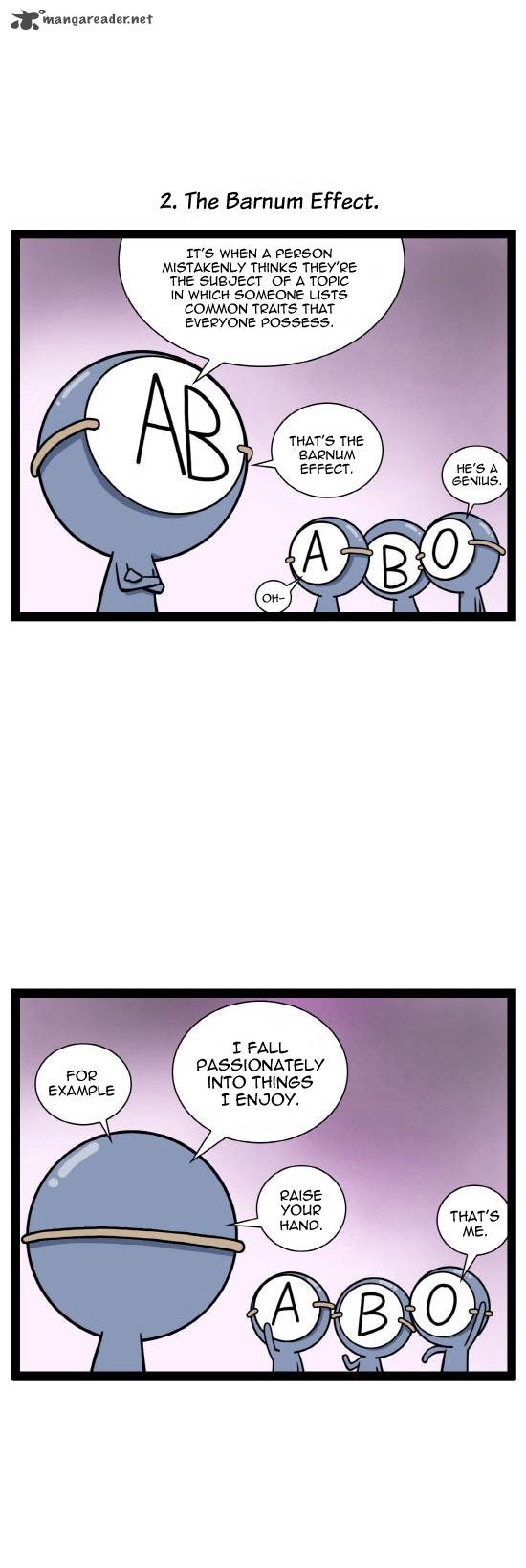 A Simple Thinking About Blood Types Chapter 2 Page 8