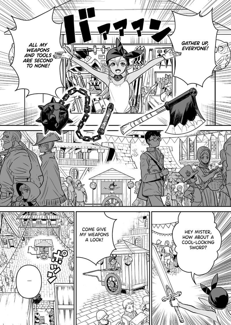 Abandoned Tsuyosugite Buki Ga Kowareru Yuusha To Buki Shokunin No Elf Chapter 1 Page 13