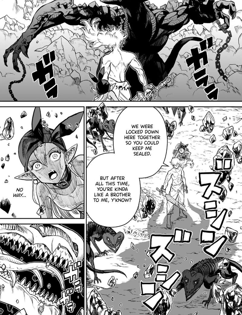 Abandoned Tsuyosugite Buki Ga Kowareru Yuusha To Buki Shokunin No Elf Chapter 1 Page 37