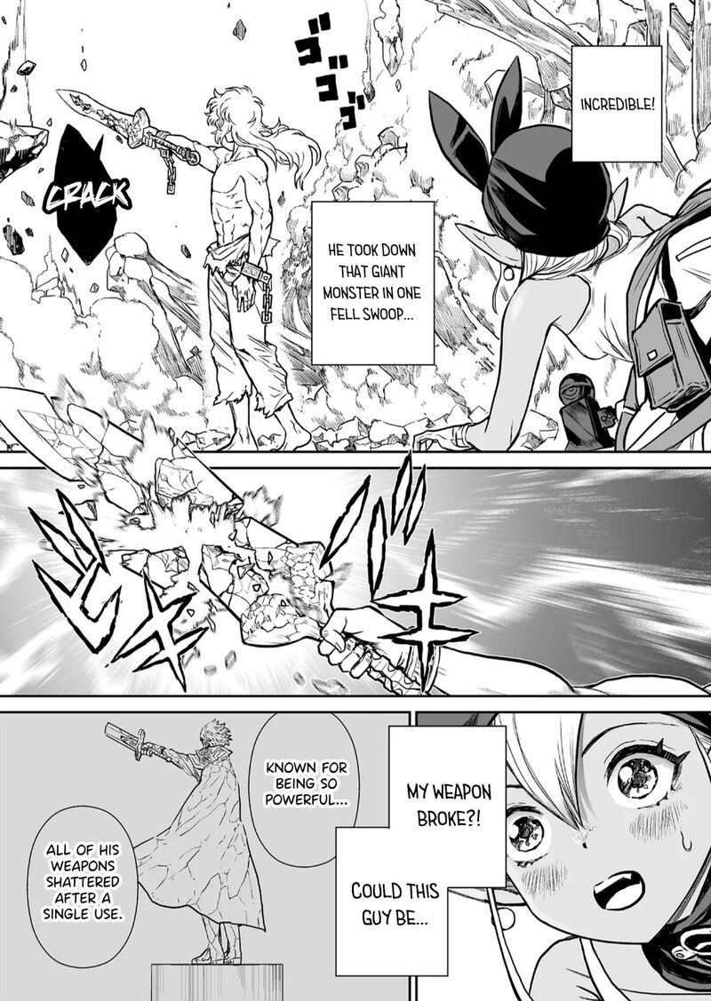 Abandoned Tsuyosugite Buki Ga Kowareru Yuusha To Buki Shokunin No Elf Chapter 1 Page 46