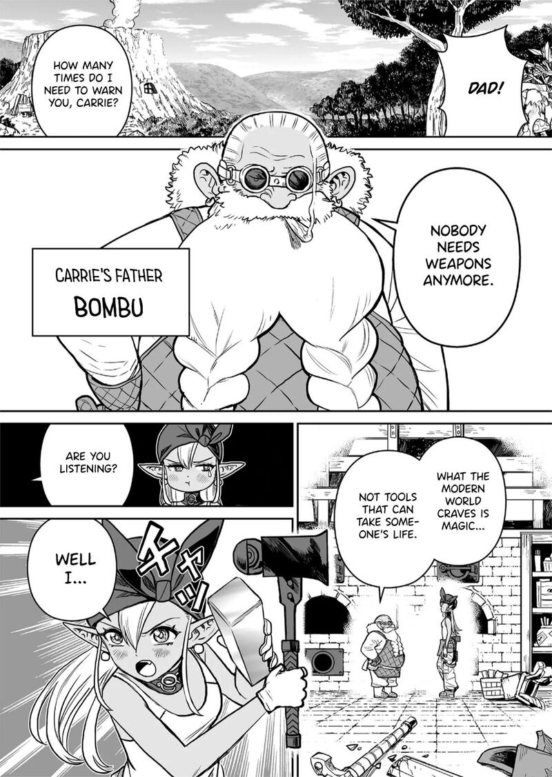 Abandoned Tsuyosugite Buki Ga Kowareru Yuusha To Buki Shokunin No Elf Chapter 1 Page 5